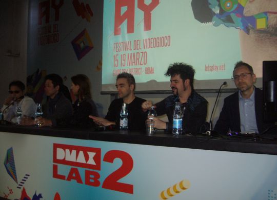 On the stage